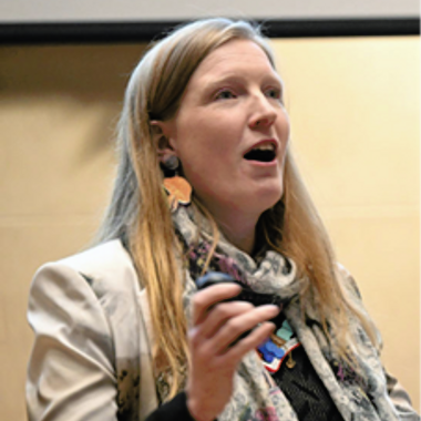 Dr  Cat  Scutt  MBE