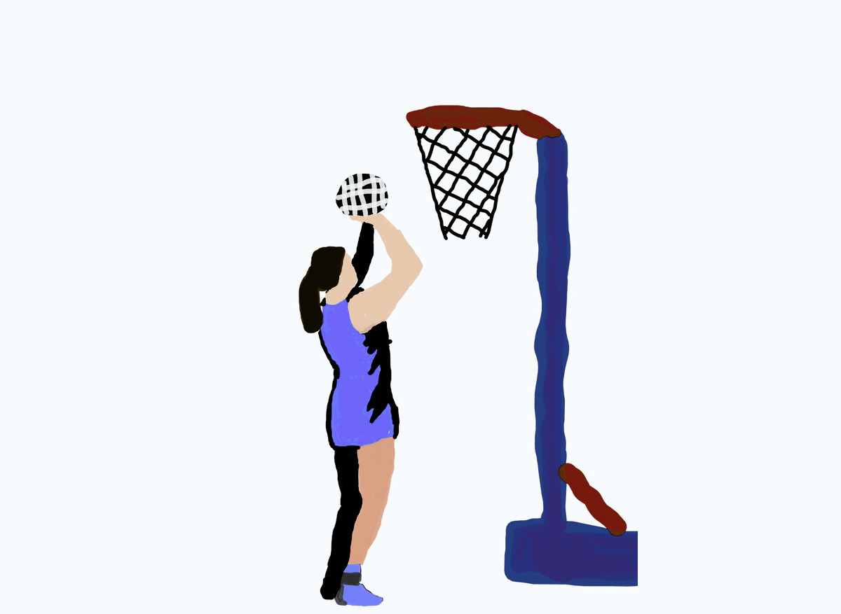 Netball: Adcote School, Lily H - Year 9