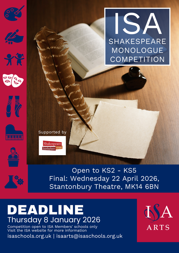 ISA Shakespeare Monologue Competition poster 2026.png