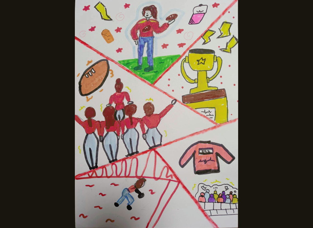 Rugby: Birchfield Independent Girls' School, Zarish S - Year 7