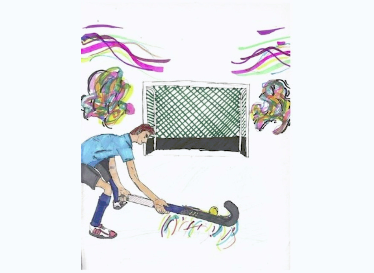 Boys Hockey: Old Vicarage School, James H - Year 6