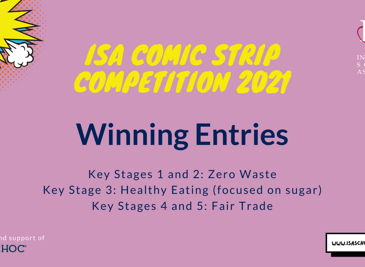 ISA Comic Strip Competition Winners 2021