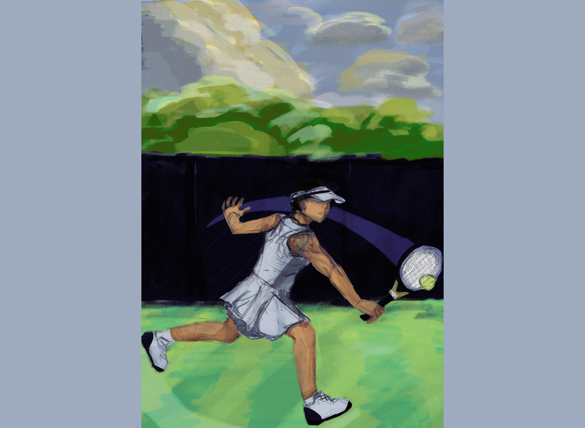 Tennis: St Marys School Colchester, Cisely H - Year 8