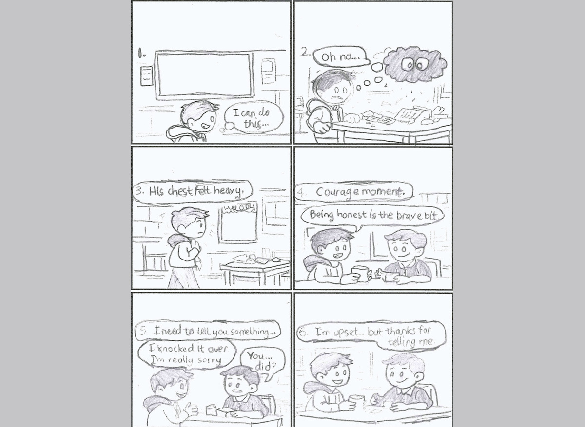 Year 5-6 - Finding Courage - Second Place