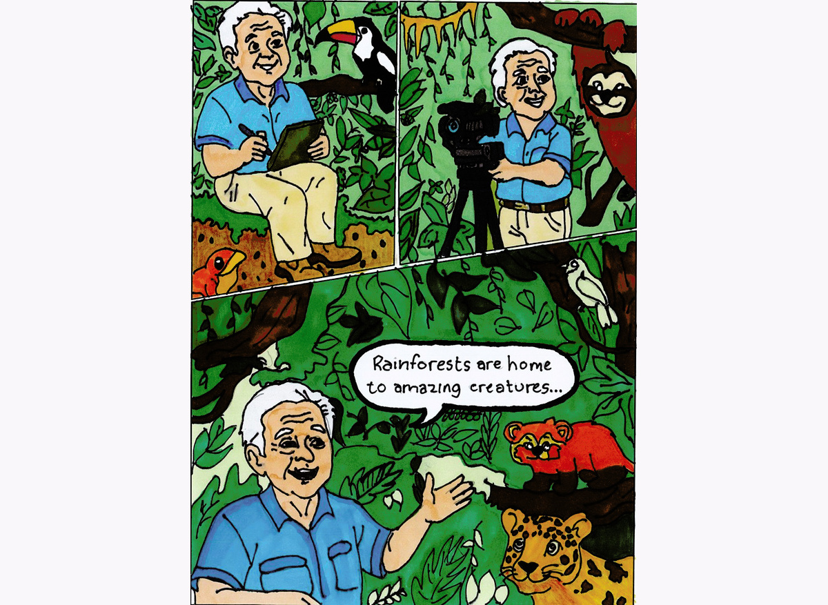 Year 10-13 - Modern Famous Figures - First Place