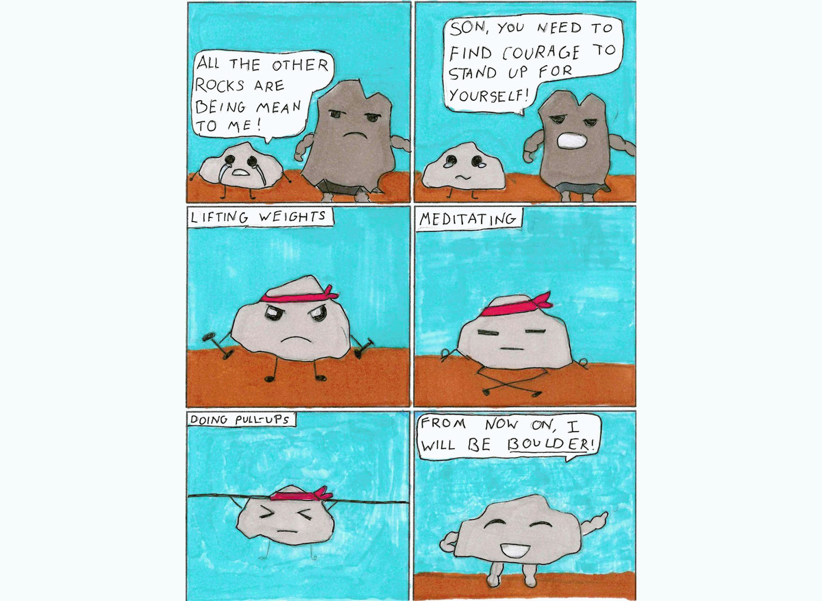 Year 5-6 - Finding Courage - Highly Commended