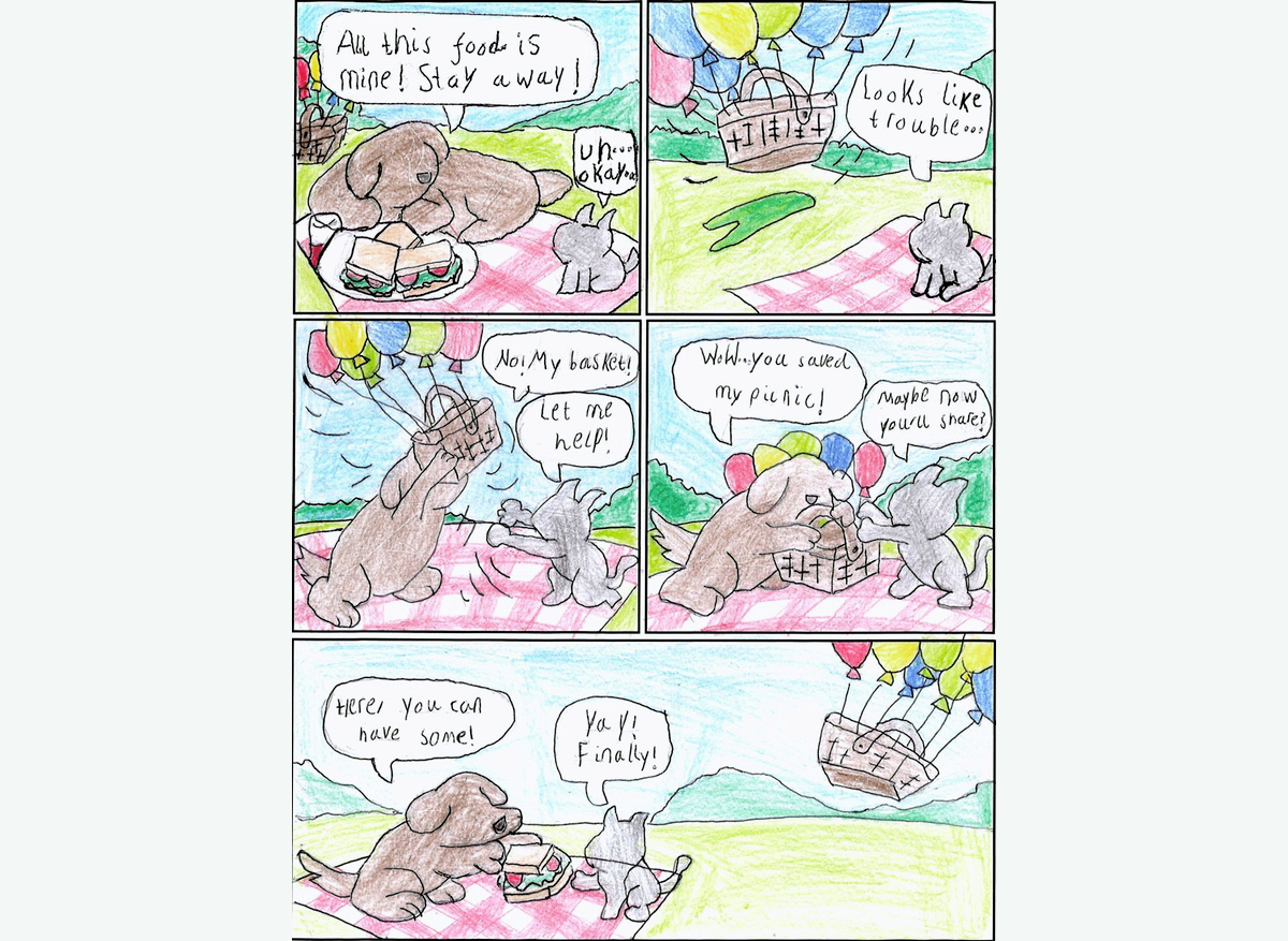 Year 1-4 - Animal Picnic - Second Place