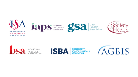 (Listing Banner) ISA, IAPS, GSA, Society of Heads, BSA, ISBA & AGBIS Logos