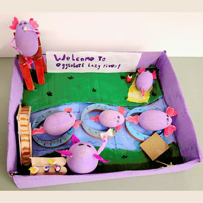 Year 5-6 Best Egg Scenery: St Hilda’s School Harpenden, Talia T